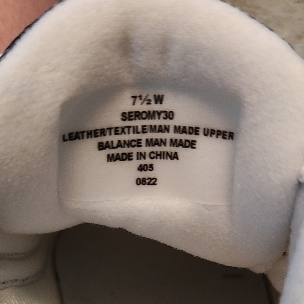 Easy Spirit Tropical Blue and White Athletic Shoes - Picture 6 of 6